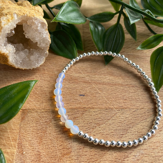 The Faith Bracelet in Opalite